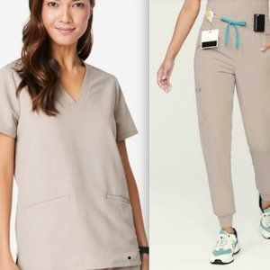 Figs Boulder Scrub SET Casma Top Zamora Jogger Pants M Medium NEW